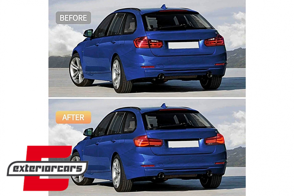LED stražnja svjetla SEQ žmigavci LCI dizajn (crvena/kristal) / BMW serije 3 F31 karavan (2011-2019) - Slika 7