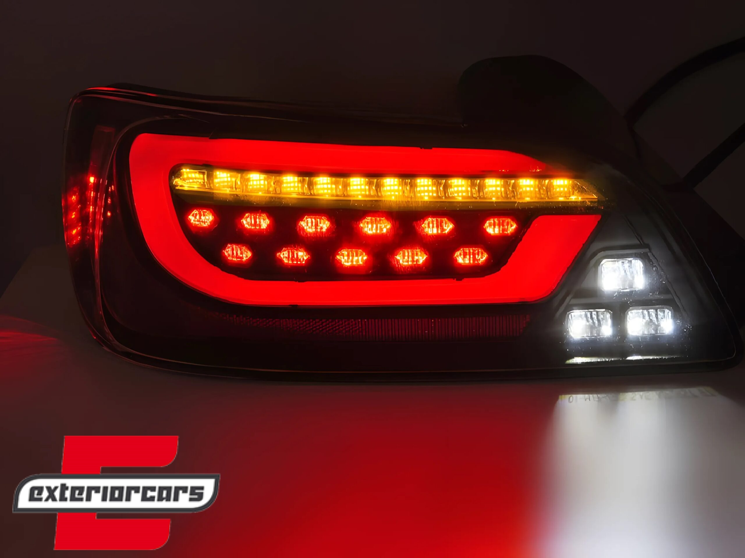 Full LED stražnja svjetla SEQ žmigavci (smoke) / Honda S2000 (2000-2009) - Slika 5