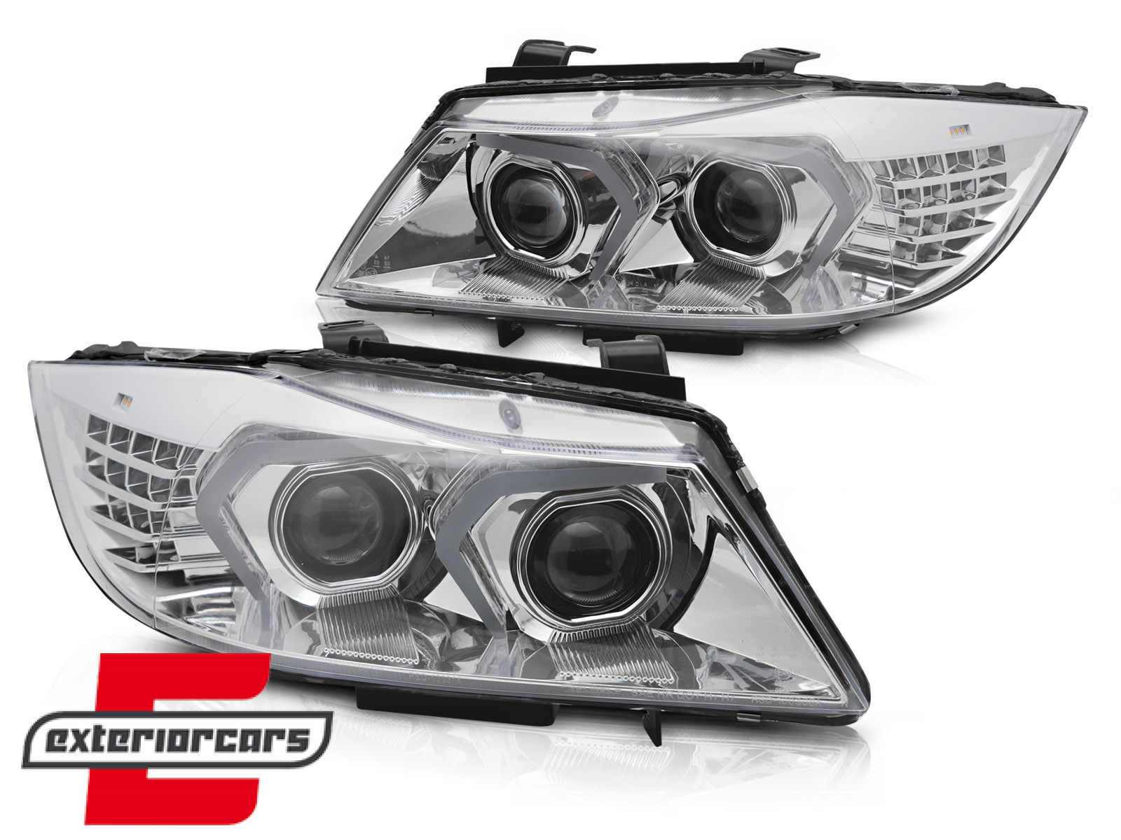 Prednja svjetla G20 LCI look Xenon (chrome) / BMW serije 3 E90 E91 LCI (2008-2011) - Slika 2