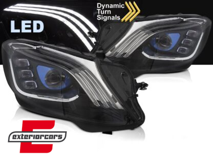 Full LED prednja svjetla SEQ žmigavci Facelift look / Mercedes S-klasa W222 (2013-2017)