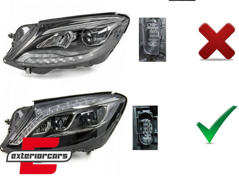 Full LED prednja svjetla SEQ žmigavci Facelift look / Mercedes S-klasa W222 (2013-2017) - Slika 10