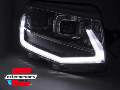 Full LED prednja svjetla SEQ žmigavci (crna) / VW Transporter T6 (2015-2019) - Slika 3