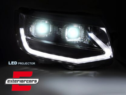 Full LED prednja svjetla SEQ žmigavci (crna) / VW Transporter T6 (2015-2019) - Slika 4