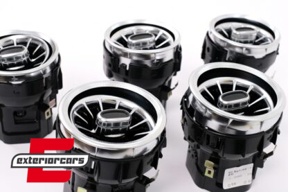 Prednje bočne AC ventilacijske rešetke 64 boje / Mercedes C-klasa W205 S205 A205 S205 GLC SUV X253 C253 (2014-2018) - Slika 3