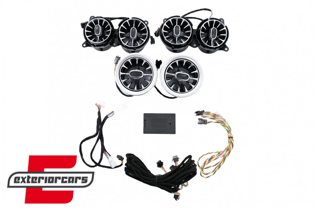 Prednje bočne AC ventilacijske rešetke 7 boja / Mercedes S-klasa W222 (2013-2020)