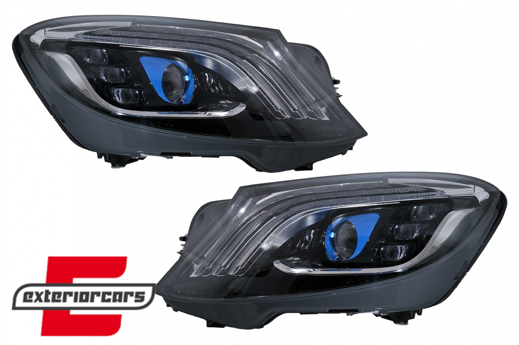 Full LED prednja svjetla SEQ žmigavci Facelift look / Mercedes S-klasa W222 (2013-2017) - Slika 2
