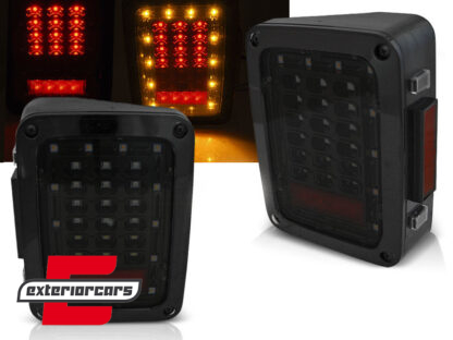 Full LED stražnja svjetla (smoke) / Jeep Wrangler JK (2007-2017)