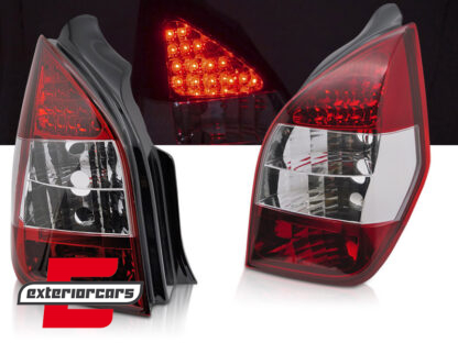 LED stražnja svjetla (crvena/kristal) / Citroen C2 hatchback (11.2003-2010)