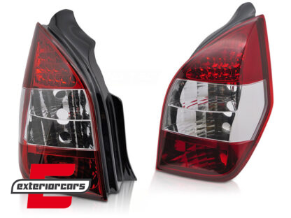 LED stražnja svjetla (crvena/kristal) / Citroen C2 hatchback (11.2003-2010) - Slika 2