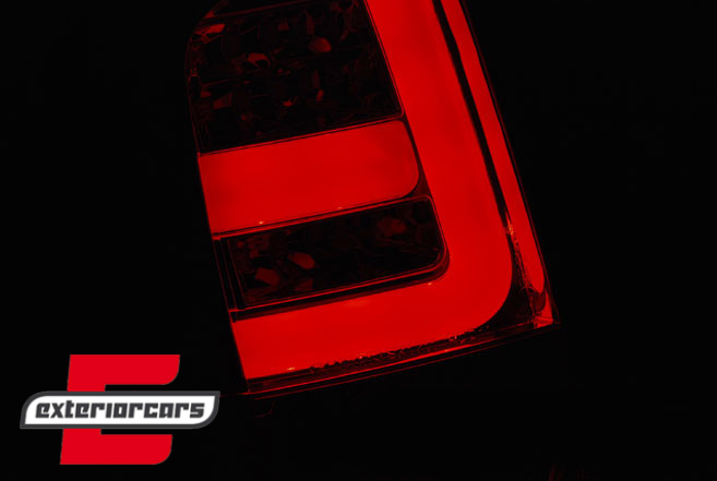 LED stražnja svjetla LightBar dizajn (crvena/kristal) / Dacia Duster I (2010-09.2013) - Slika 4