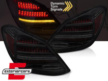 Full LED stražnja svjetla SEQ žmigavci (smoke/crvena) / Mercedes C klasa W205 limuzina (2014-2021)