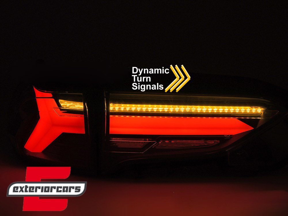 Full LED stražnja svjetla SEQ žmigavci (crna) / Toyota RAV4 (2019-2025) - Slika 4
