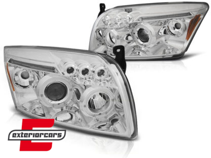 Prednja svjetla Angel Eyes (chrome) / Dodge Caliber (2006-2012) - Slika 2