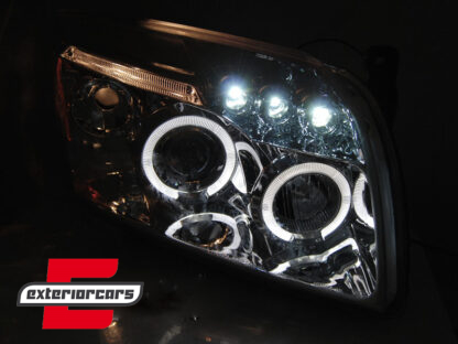 Prednja svjetla Angel Eyes (chrome) / Dodge Caliber (2006-2012) - Slika 3