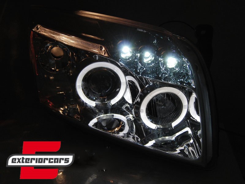 Prednja svjetla Angel Eyes (chrome) / Dodge Caliber (2006-2012) - Slika 3