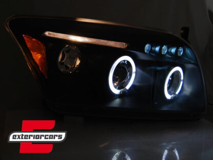 Prednja svjetla Angel Eyes (crna) / Dodge Caliber (2006-2012) - Slika 4