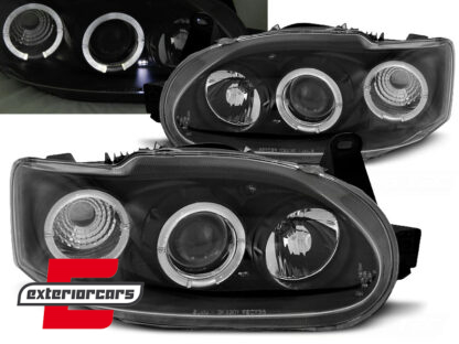 Prednja svjetla Angel Eyes (crna) / Ford Escort Mk6 (02.1995-2000)