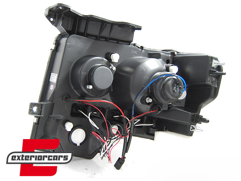Prednja svjetla Angel Eyes dizajn (chrome) / FORD F150 MK12 (2008-2014) - Slika 4