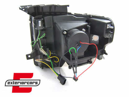 Prednja svjetla LED TubeLight dizajn (crna) / FORD F150 MK12 (2008-2014) - Slika 4