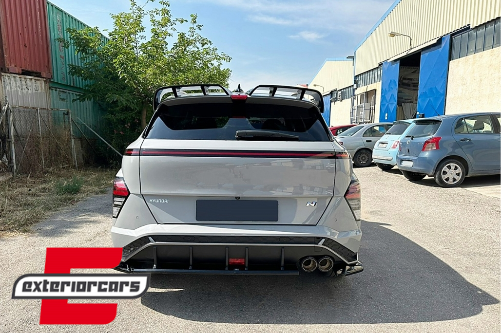 Nastavak stražnjeg branika (piano crna) / Hyundai KONA N-Line Mk2 (2023-) - Slika 8