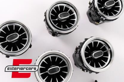 Prednje bočne rešetke za ventilaciju AC 3 boje / Mercedes C-klasa W205 GLC SUV X253 W253 (2014-2018) - Slika 3