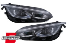 Full LED prednji farovi SEQ žmigavci / VW Golf 8 VII (2020-2024)