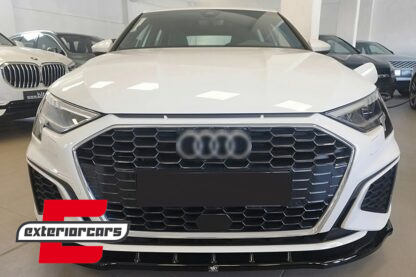 Prednji nastavak branika RS3 dizajn (piano crna) / Audi A3 8Y S-Line S3 (2020-2024) Limuzina Sportback - Slika 7