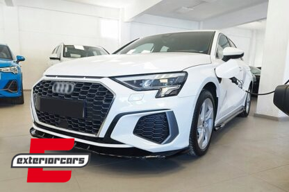 Prednji nastavak branika RS3 dizajn (piano crna) / Audi A3 8Y S-Line S3 (2020-2024) Limuzina Sportback - Slika 8