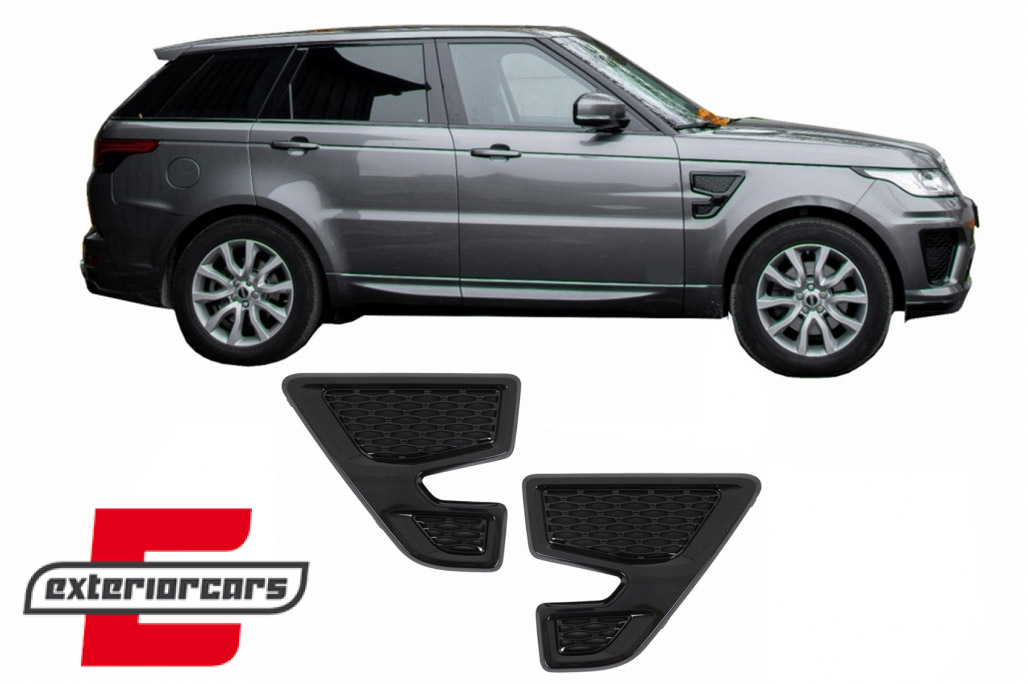 Bočni otvori za ventilaciju prednjih blatobrana (piano crna) / Range Rover Sport L494 (2013-2017)