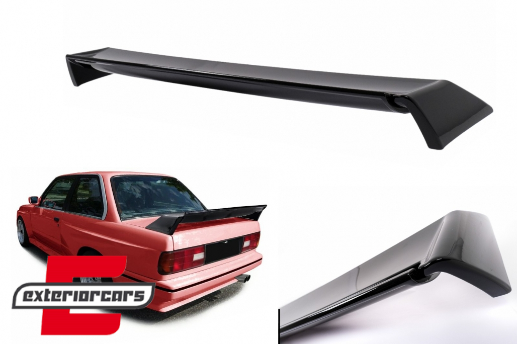 Bunker spojler EVO dizajn (piano crna) / BMW serije 3 E30 Limuzina Coupe Cabrio (1982-1992) 2V 4V