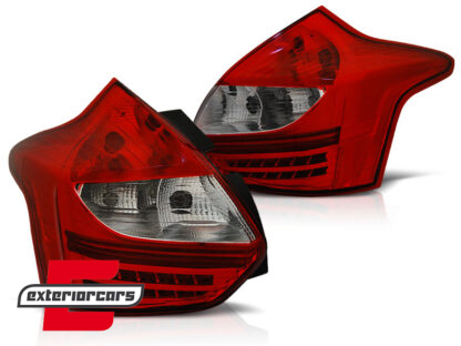LED stražnja svjetla (crvena/kristal) / Ford Focus 3 Hatchback (2011-10.2014) - Slika 2