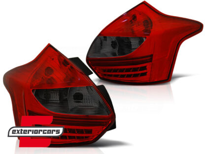 LED stražnja svjetla (crvena/smoke) / Ford Focus 3 Hatchback (2011-10.2014) - Slika 2