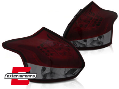 LED stražnja svjetla (crvena/smoke) / Ford Focus 3 Hatchback (2011-10.2014) - Slika 2