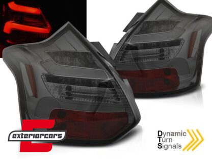 LED stražnja svjetla SEQ žmigavci (smoke) / Ford Focus 3 Hatchback (2011-10.2014)