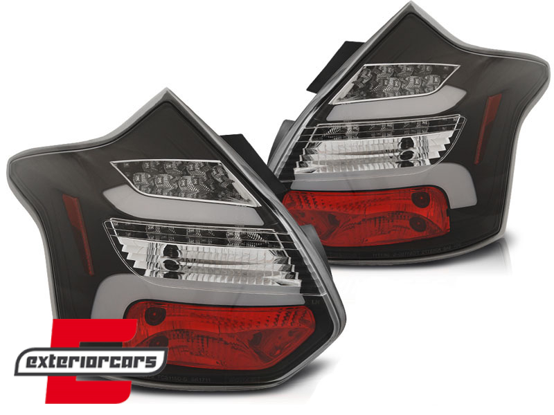 LED stražnja svjetla SEQ žmigavci (crna) / Ford Focus 3 Hatchback (2011-10.2014) - Slika 2