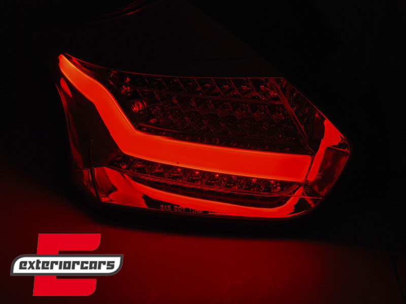 Full LED stražnja svjetla SEQ žmigavci (chrome) / Ford Focus 3 Hatchback Facelift (2015-2018) - Slika 3