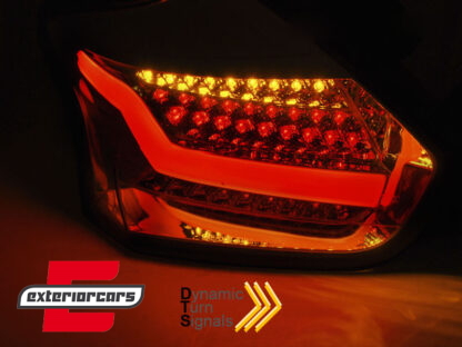 Full LED stražnja svjetla SEQ žmigavci (smoke) / Ford Focus 3 Hatchback Facelift (2015-2018) - Slika 4