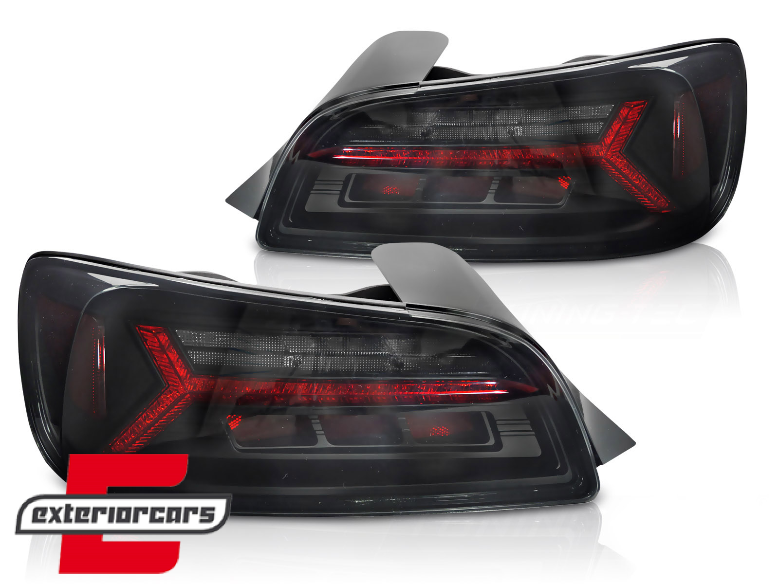 Full LED stražnja svjetla SEQ žmigavci (crna/smoke) / Honda S2000 (2000-2003) - Slika 2