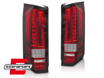 Full LED stražnja svjetla SEQ žmigavci (crvena/kristal) / MAN TGE VW Crafter II (2017-) - Slika 2