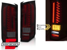Full LED stražnja svjetla SEQ žmigavci (crvena/smoke) / MAN TGE VW Crafter II (2017-)
