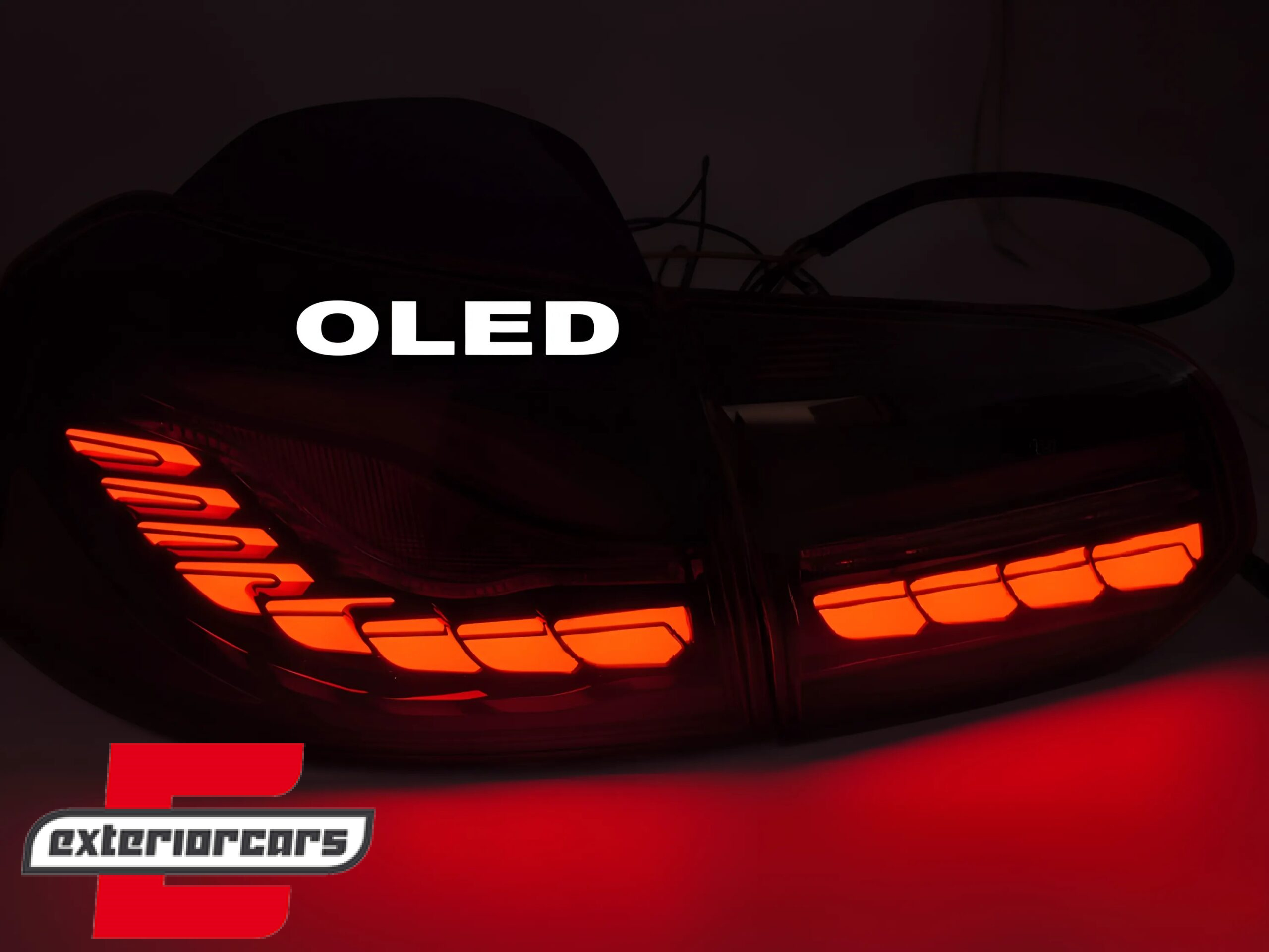 OLED Full LED stražnja svjetla SEQ žmigavci (smoke) / VW Golf 6 VI (2008-2013) - Slika 3