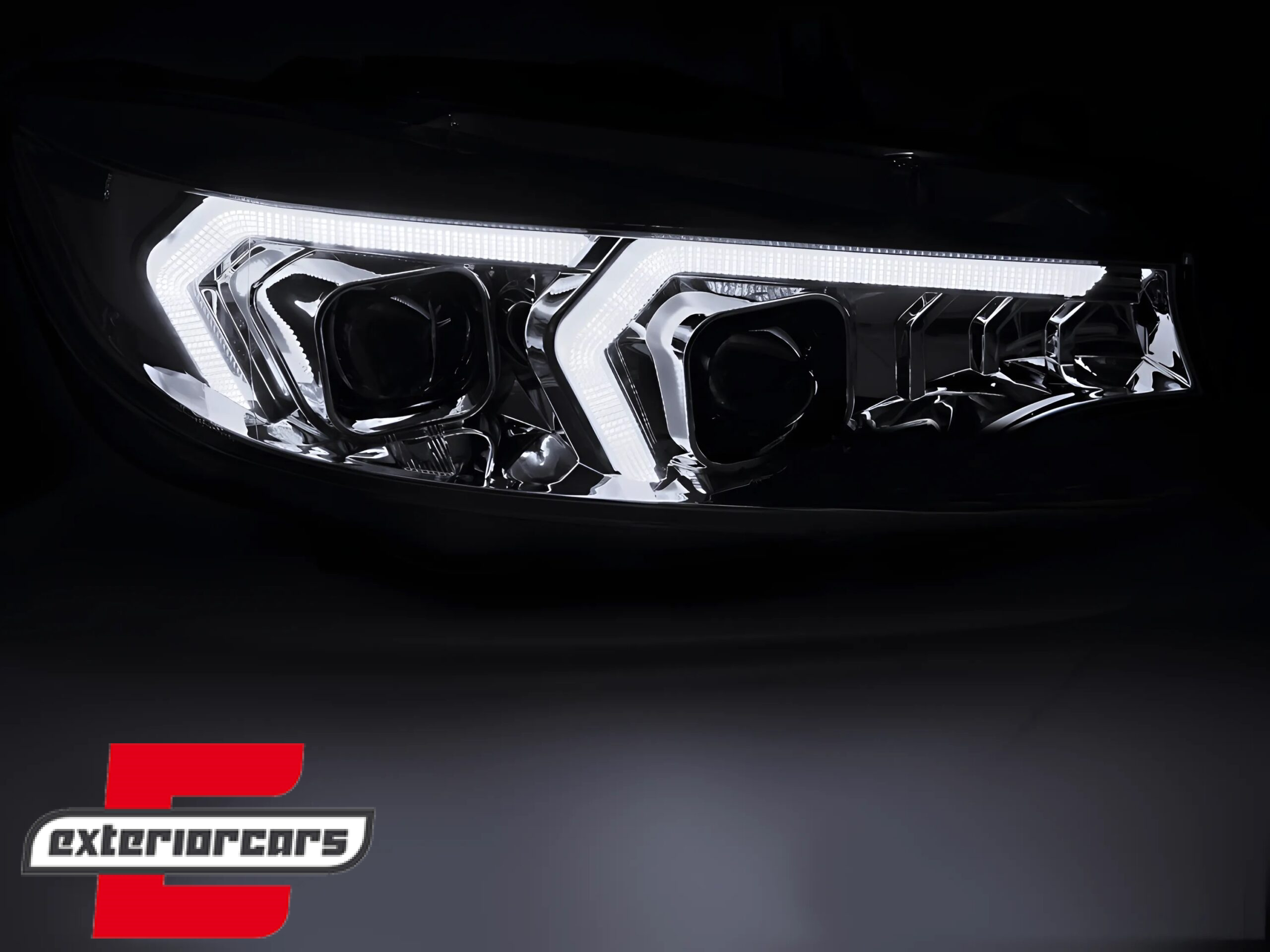 Prednja svjetla LED DRL XENON (chrome) / BMW serije 4 F32 F33 (2013-2017) - Slika 4