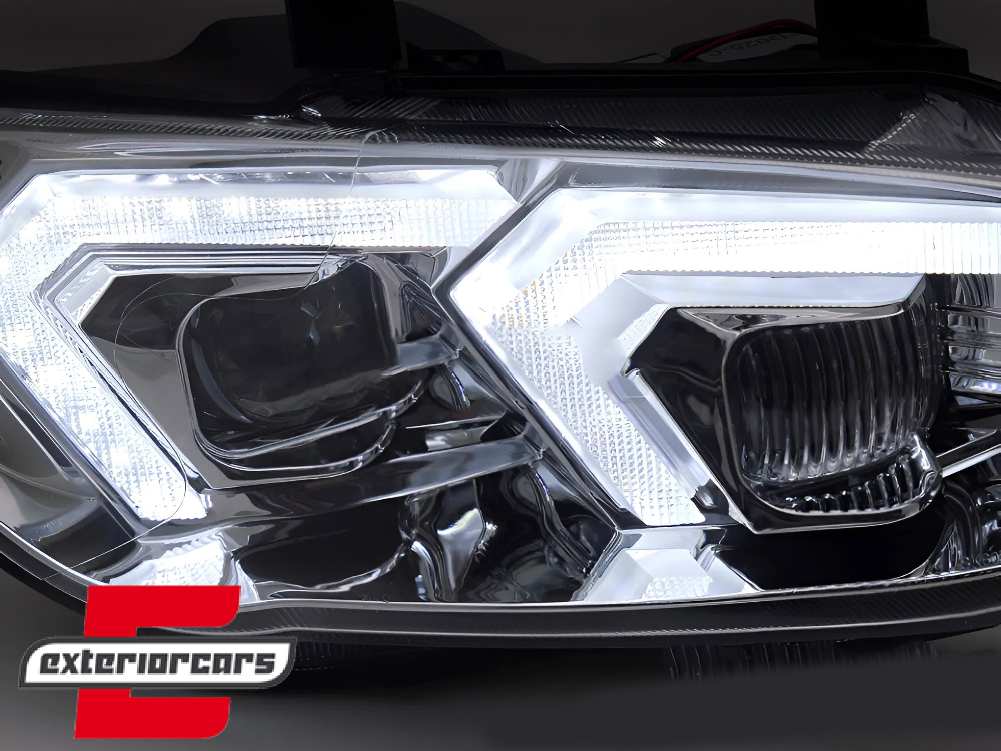 Prednja svjetla LED DRL XENON (chrome) / BMW serije 3 E92 E93 LCI (2010-2013) - Slika 4