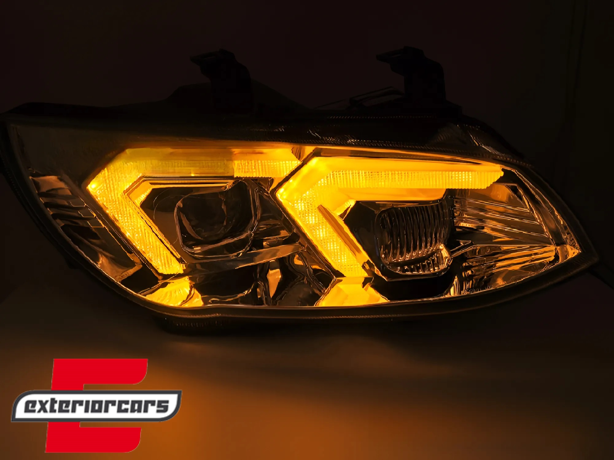 Prednja svjetla LED DRL XENON (chrome) / BMW serije 3 E92 E93 LCI (2010-2013) - Slika 5