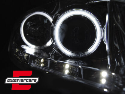 Prednja svjetla CCFL Angel Eyes (chrome) / Ford Focus (02.2008-2010) - Slika 3