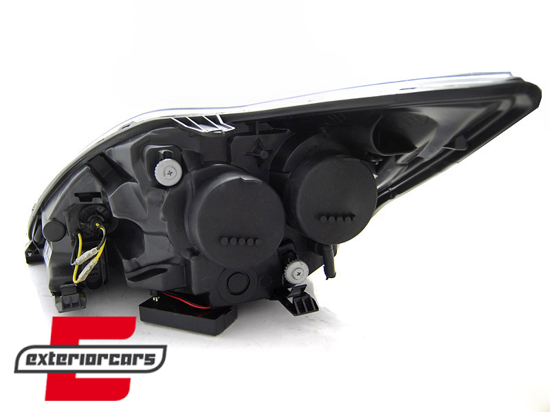 Prednja svjetla CCFL Angel Eyes (crna) / Ford Focus (02.2008-2010) - Slika 5