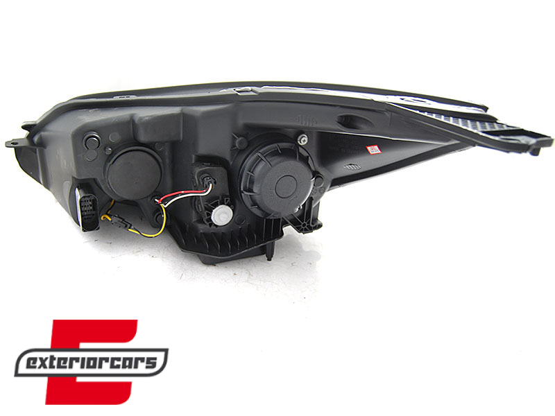 Prednja svjetla LED DayLights (chrome) / Ford Focus III Mk3 (2010-2014) - Slika 4
