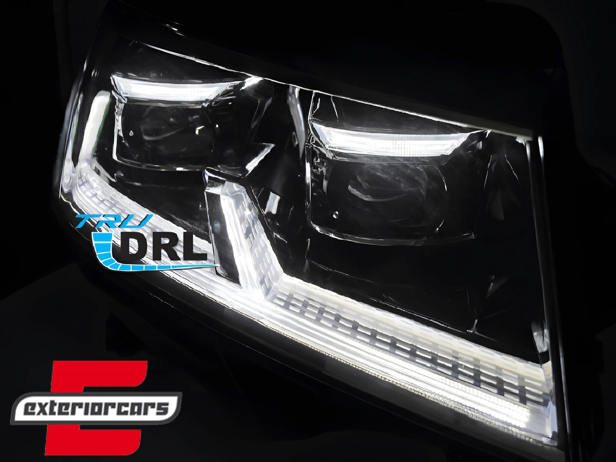 Full LED prednja svjetla SEQ žmigavci (crna) / VW T6.1 (2020-2023) - Slika 5