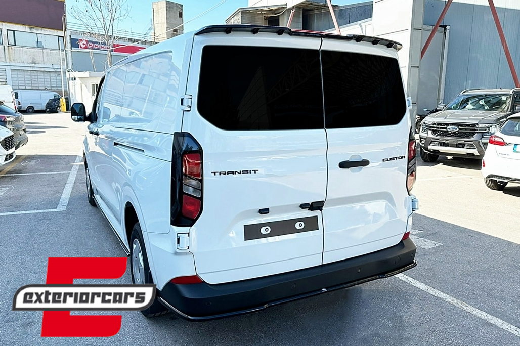 Nastavak stražnjeg branika (piano crna) / Ford Transit Custom Mk3 Tourneo Mk3 (2024-) / VW T7 (s blatobranima) - Slika 7