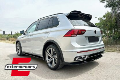 Nastavak stražnjeg branika (piano crna) / VW Tiguan II Mk2 R/ R Line Facelift (2020-2023) - Slika 7